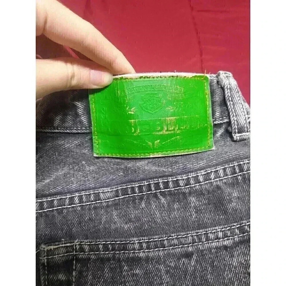 Vintage Code Bleu Acid Wash Jeans Size 36 RN#60038 Made In Hong Kong - Picture 2 of 8